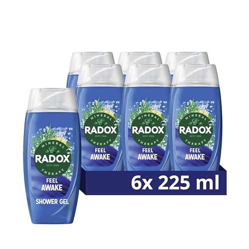 Radox Mineral Therapy Feel Awake Men 2in1 Shower Gel & Shampoo