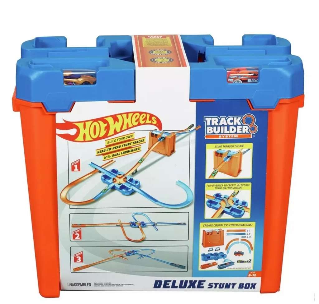 Hot Wheels Track Builder Stunt Box - with code (Free C&C)