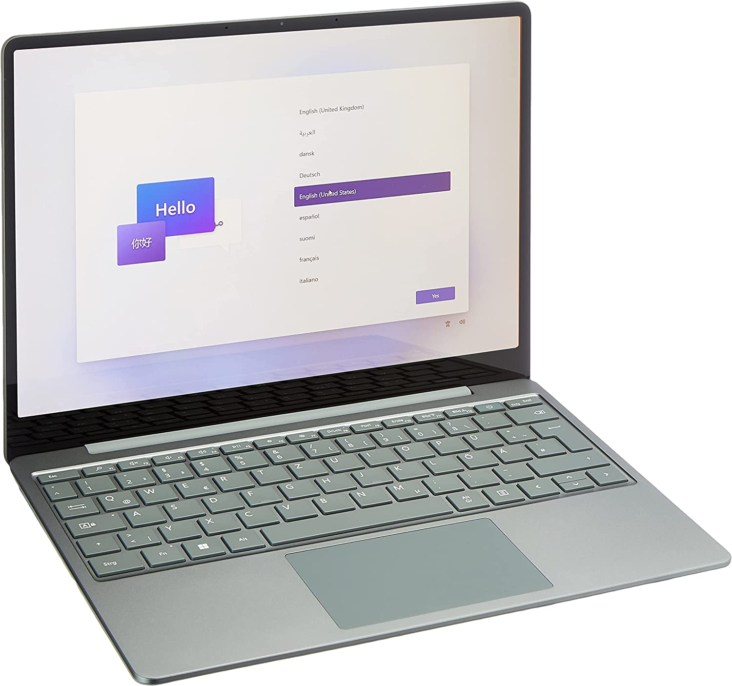 Microsoft Microsoft Surface Laptop Go 2, 12.45" Laptop (Intel Core i5, 8GB RAM, 256GB SSD, Win 11 Home Edition) Sage